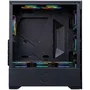 Hiditec Caja Gaming Semitorre Z20 Aura con Iluminación ARGB y Cristal Templado